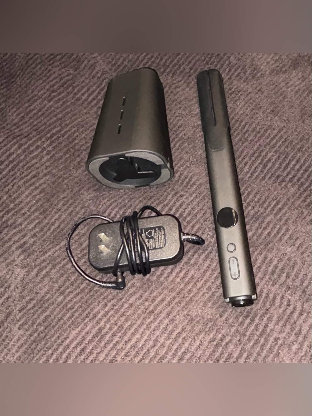 Cordless Flat Iron with Charging Base - Gunmetal by GIMME